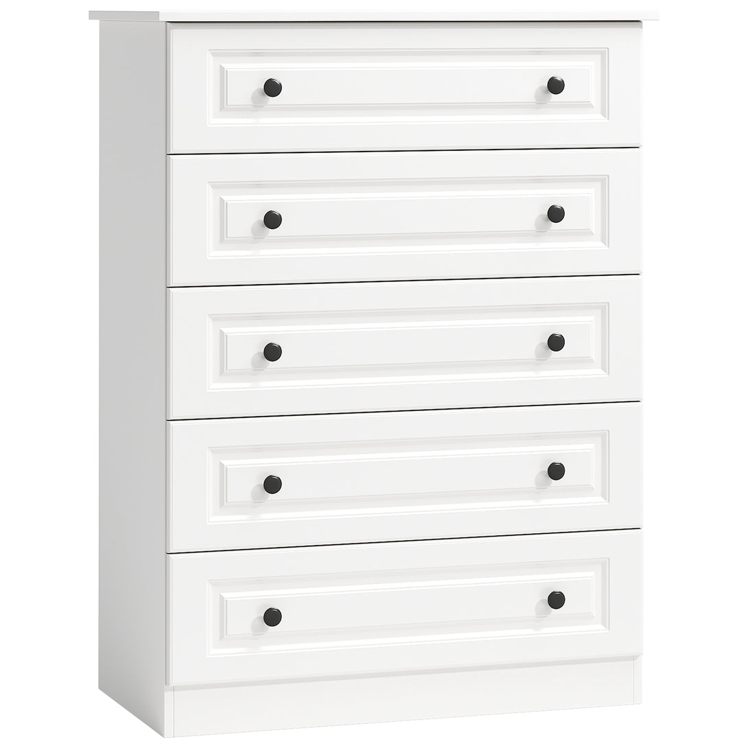 Dresser for bedroom,5 Drawer Dresser Tall  Dresser with Large Storage Space, for Bedroom,Hallway,Entryway