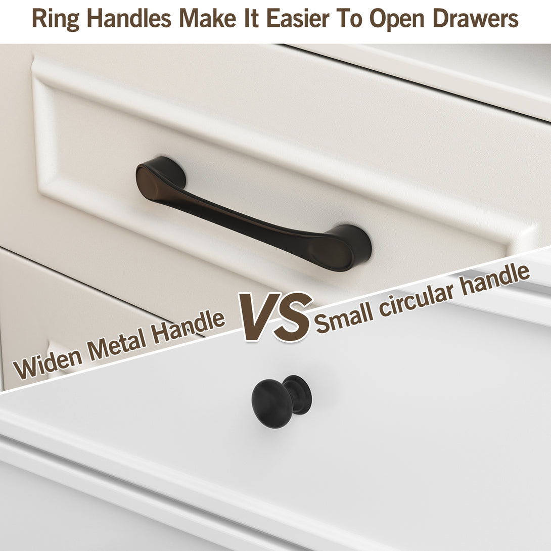 Nightstand with Charging Station, Farmhouse Nightstands with 2 Drawers Storage Side Table Bedside Cabinet for Bedroom Living Room